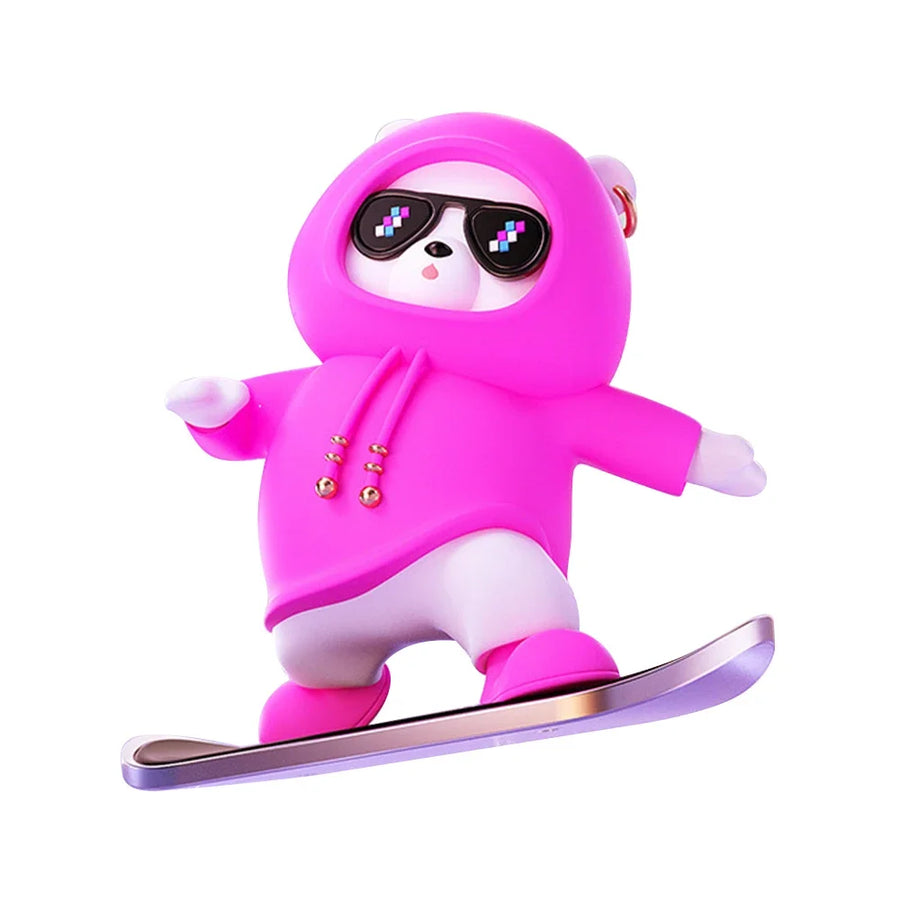 Skate Lover Bear Car Decor - Image 11