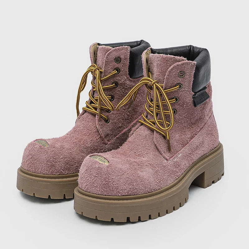 Mossy Green Anti-Slip Combat Boots - Image 14