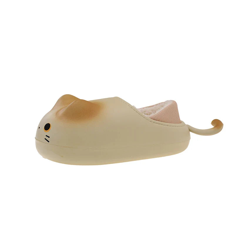 Furry Cat Home Slippers - Image 6