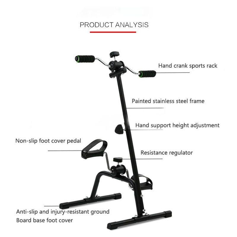 Speed Cycle Indoor Mini Fitness Exercise Bike - Image 2