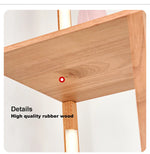 Elegant Wooden LED Light Nordic Shelf