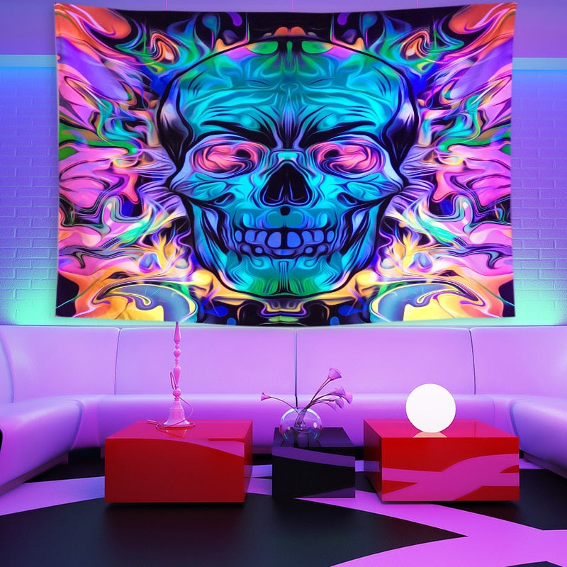 Colorful Glowing Luminous Tapestry - Image 13