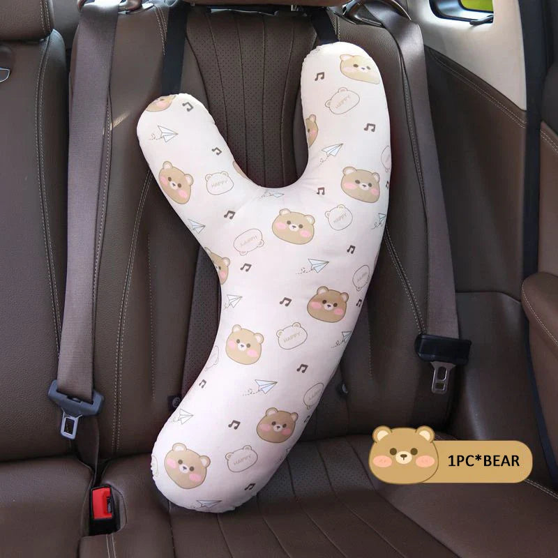 Car Snuggle Spot Seat Belt Shoulder Protector Sleeping Pillow - Image 6