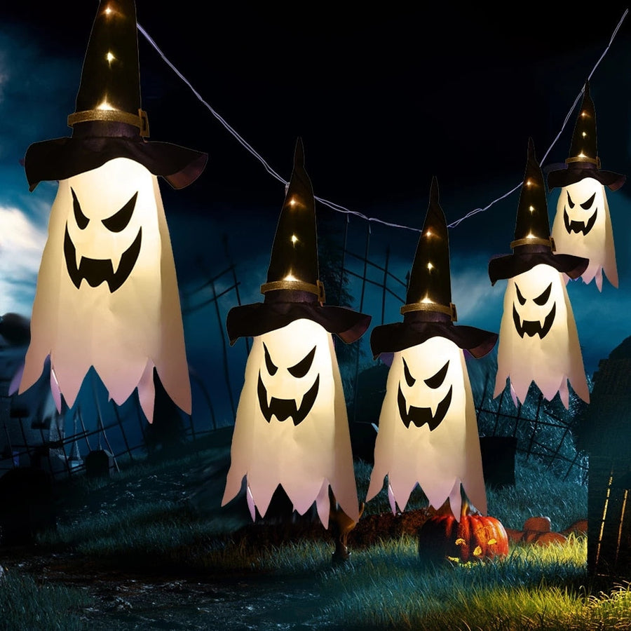 Hangable Scary Ghost Halloween Party Lamp - Image 6
