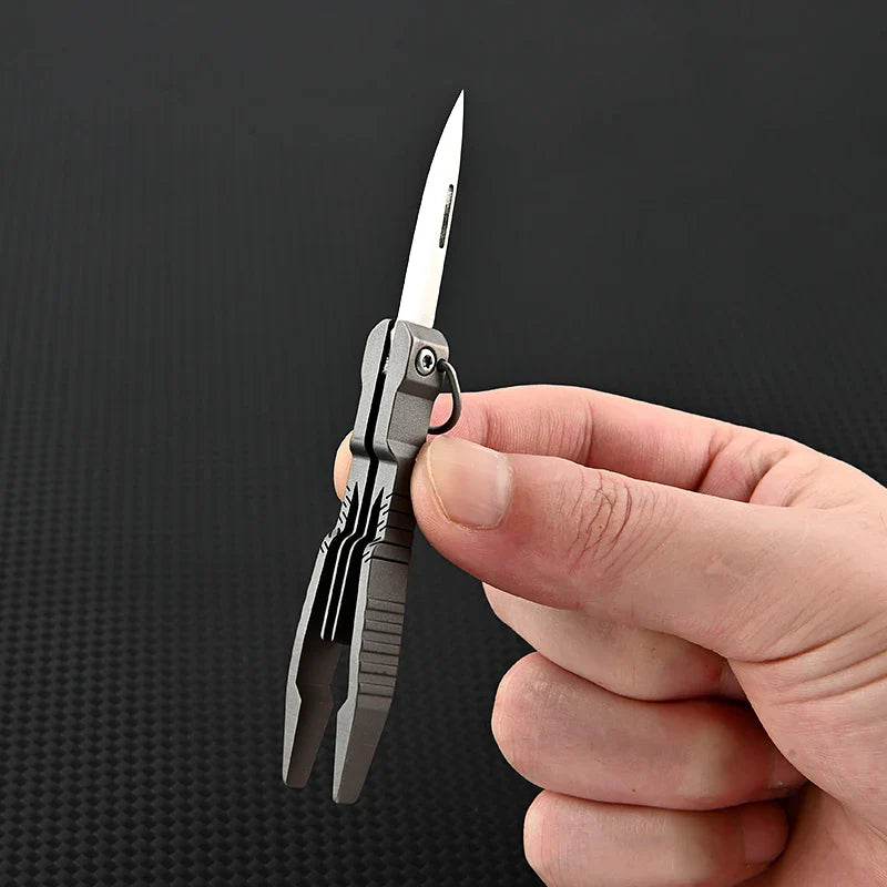 All Day Titanium Tweezer Knife Multifunctional Tool - Image 3