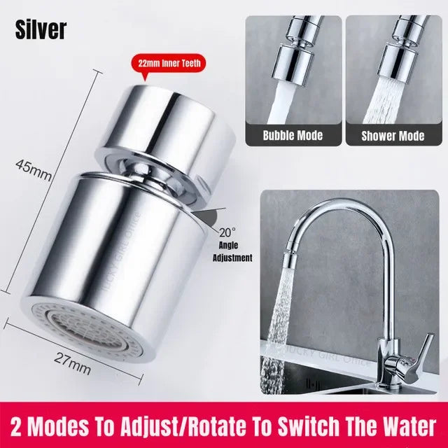 360° Flow Anti-Splash Faucet Extender - Image 9
