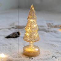 Christmas Time LED Frosted Glass Tree Lamp - Image 8