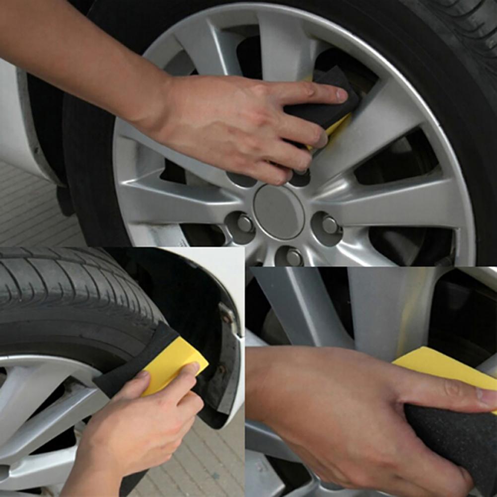 Car Strong Tire Waxing Sponge