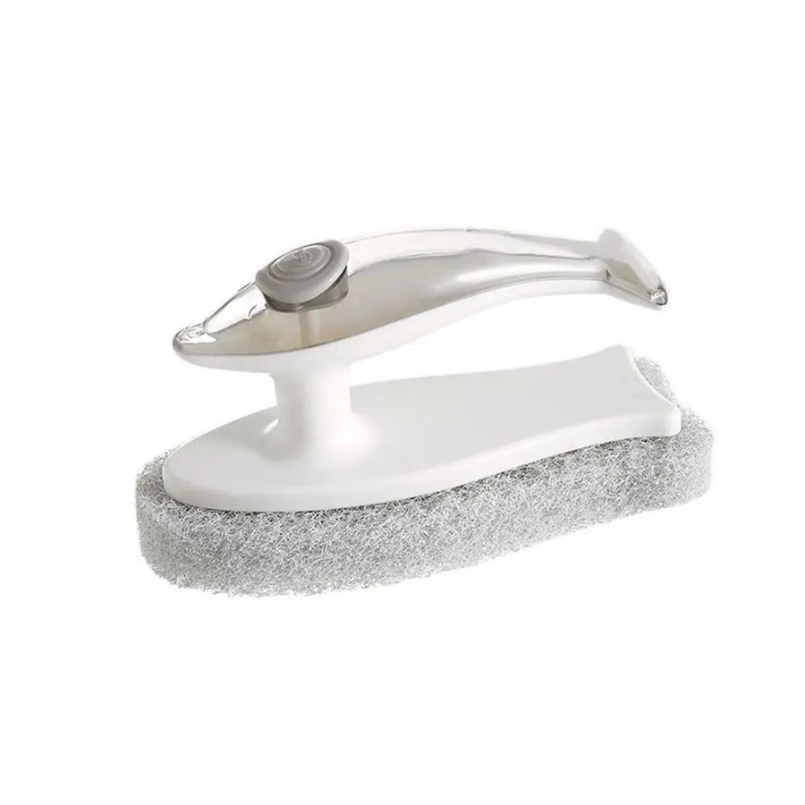 Soap Dispenser Dolphin-Shaped Kitchen Brush - Image 6