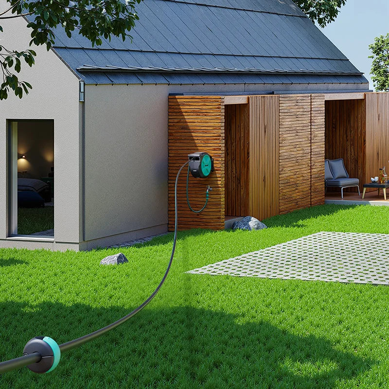 Yardpilot Auto-Retractable Wall-Mounted Garden Hose Reel - Image 5