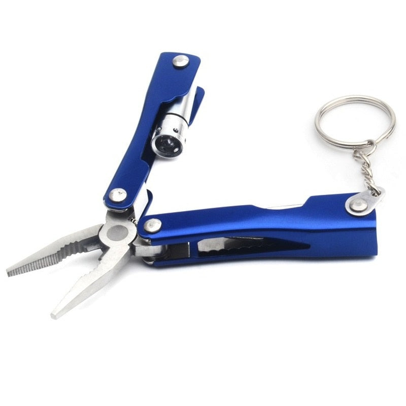 9in1 Explorers Aluminum Keychain Multitool