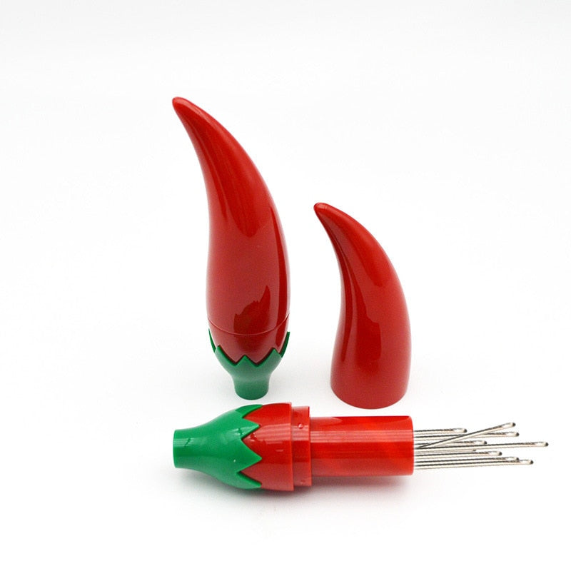 Chili Pepper Sewing Needle Toothpick Holder Case - Image 6