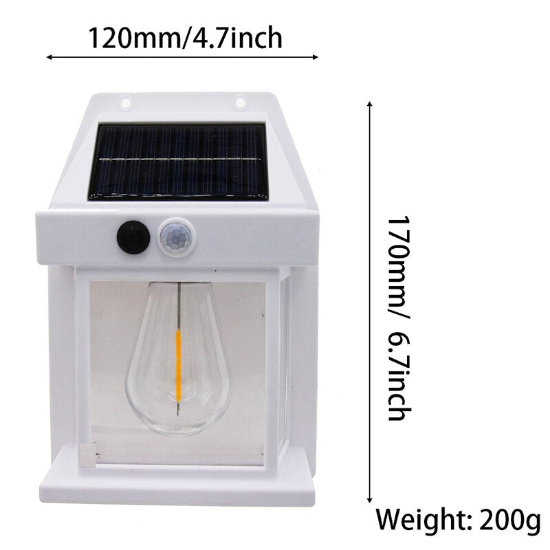 Solar LED Smart Energy Wall Lamp