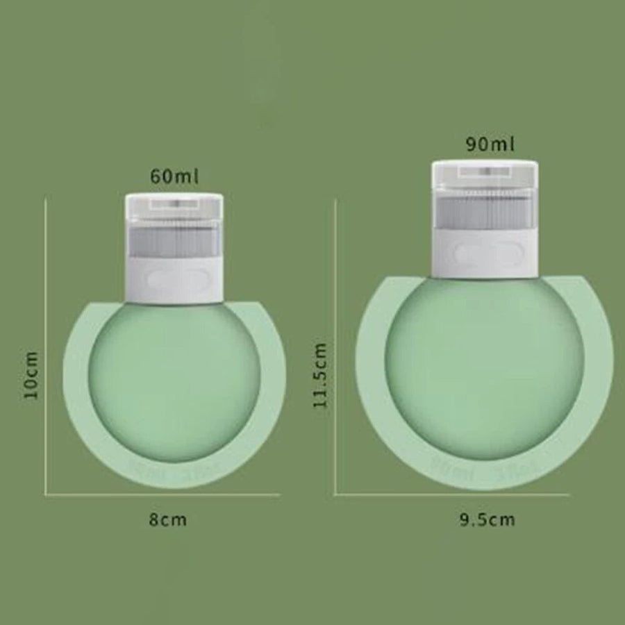 Leakproof Silicone Squeeze Bottle Travel Liquid Dispenser - Image 2