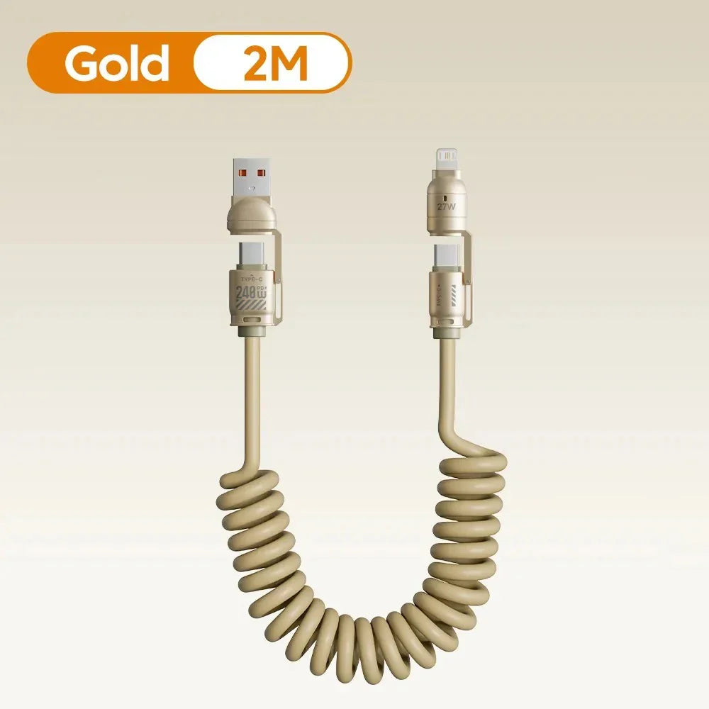 4in1 Extendable Universal Fast Charging Data Cable - Image 7