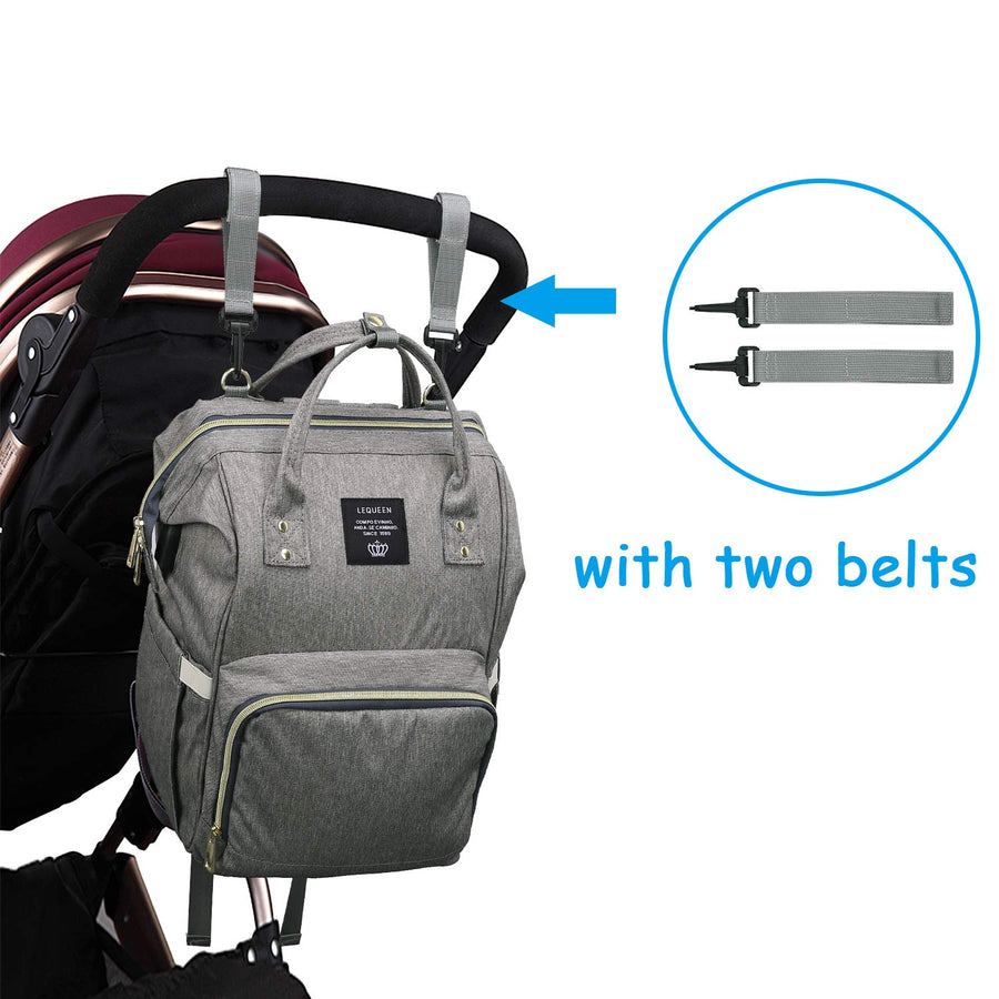 Large Capacity USB Mom Baby Diaper Backpack - Image 6