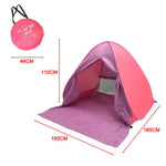 Automatic Pop-Up Ultralight Full Shade Beach Tent