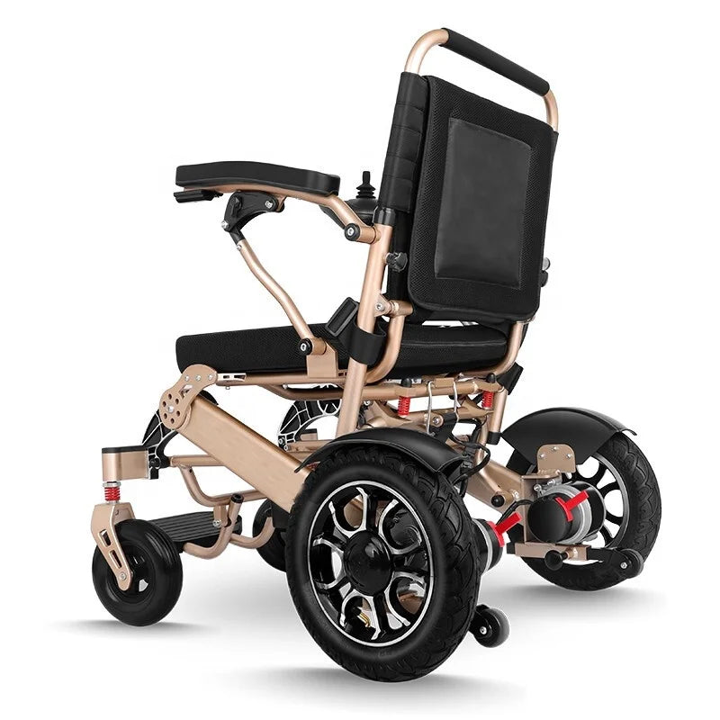 Remote Control Foldable Electric Safe Wheelchair