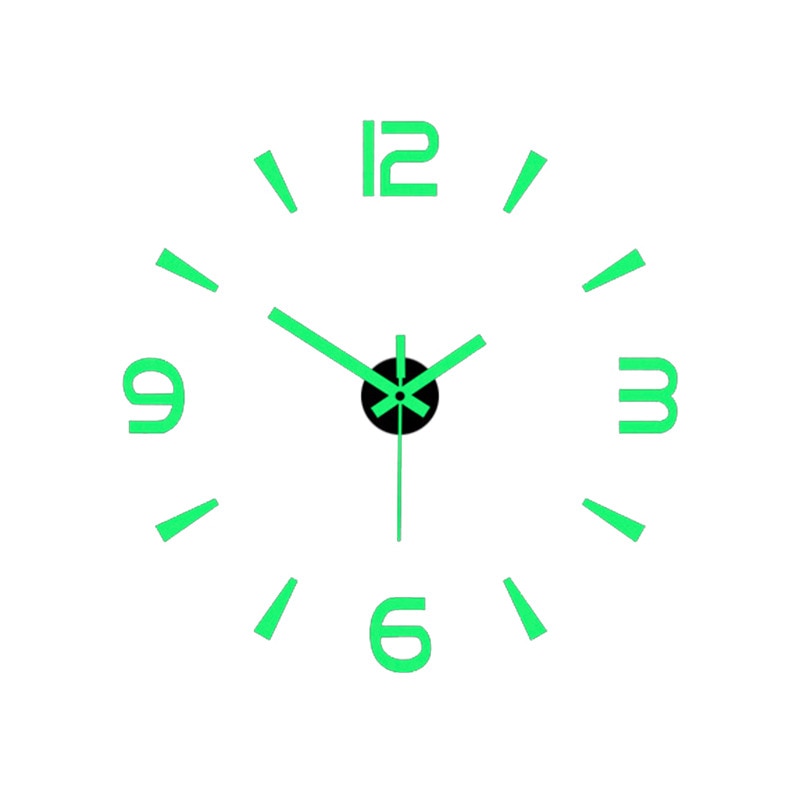 3D Luminous Silent Wall Clock - Image 9