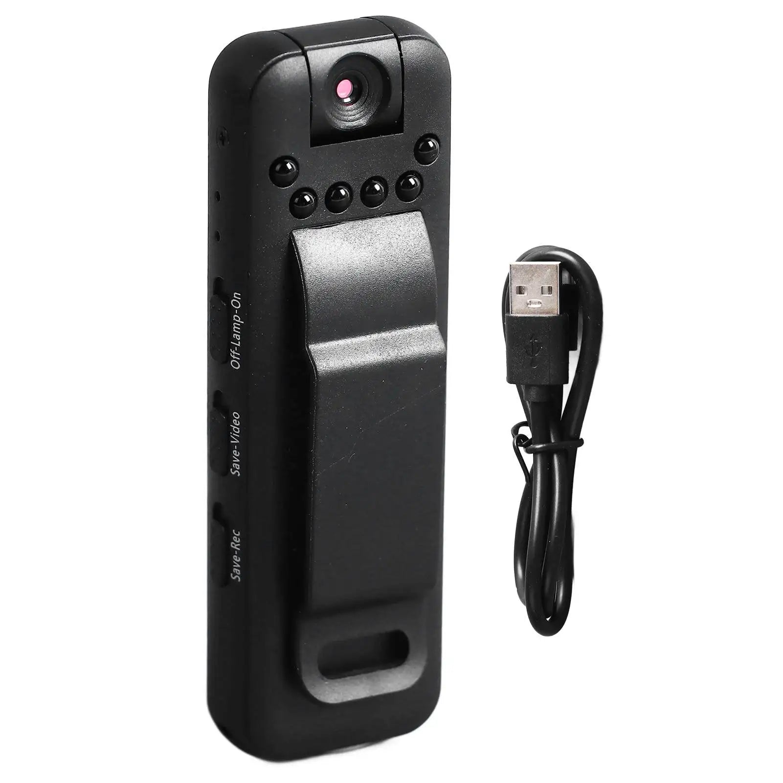 Pocket Spy Mini Clip-On Video Recorder Camera