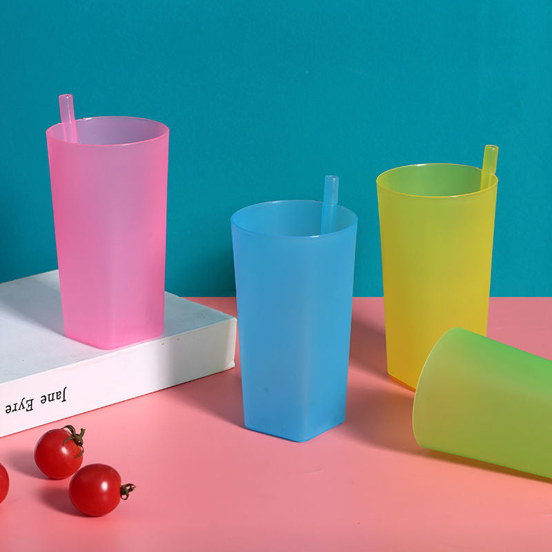 Built-In Straw Kids Easy Drink Mug