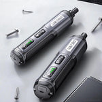 Mini Cordless Rechargeable Electrical Screwdriver Drill Tool Set