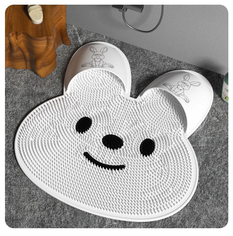 Massage Rabbit Bath Floor Mat