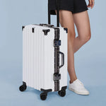 Aluminum Durable Frame Rolling Travel Suitcase