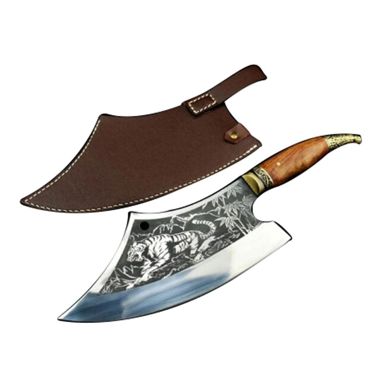 Fighter Tiger Stainless Steel Camping Knife - Image 6