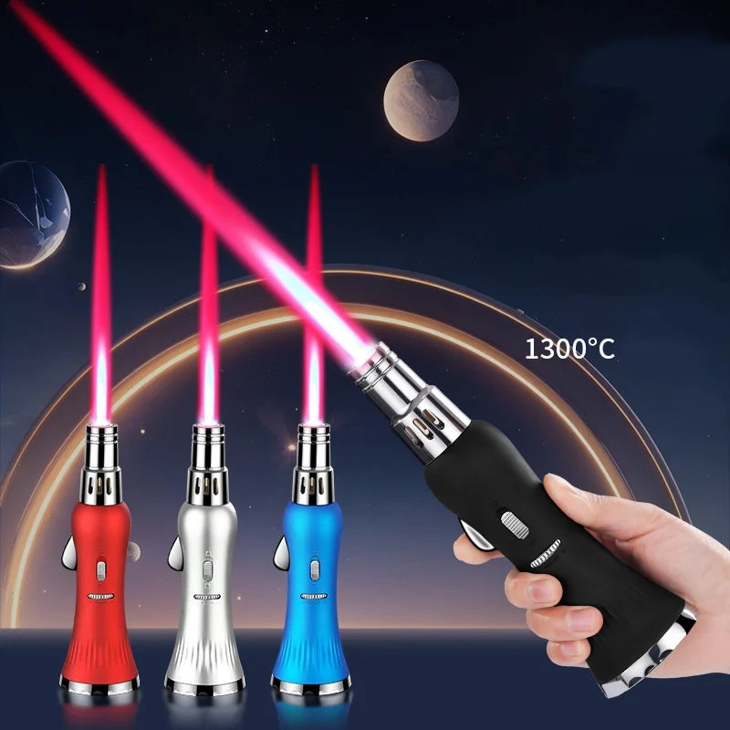 Metal Turbine Torch Flame Outdoor Lighter - Image 4