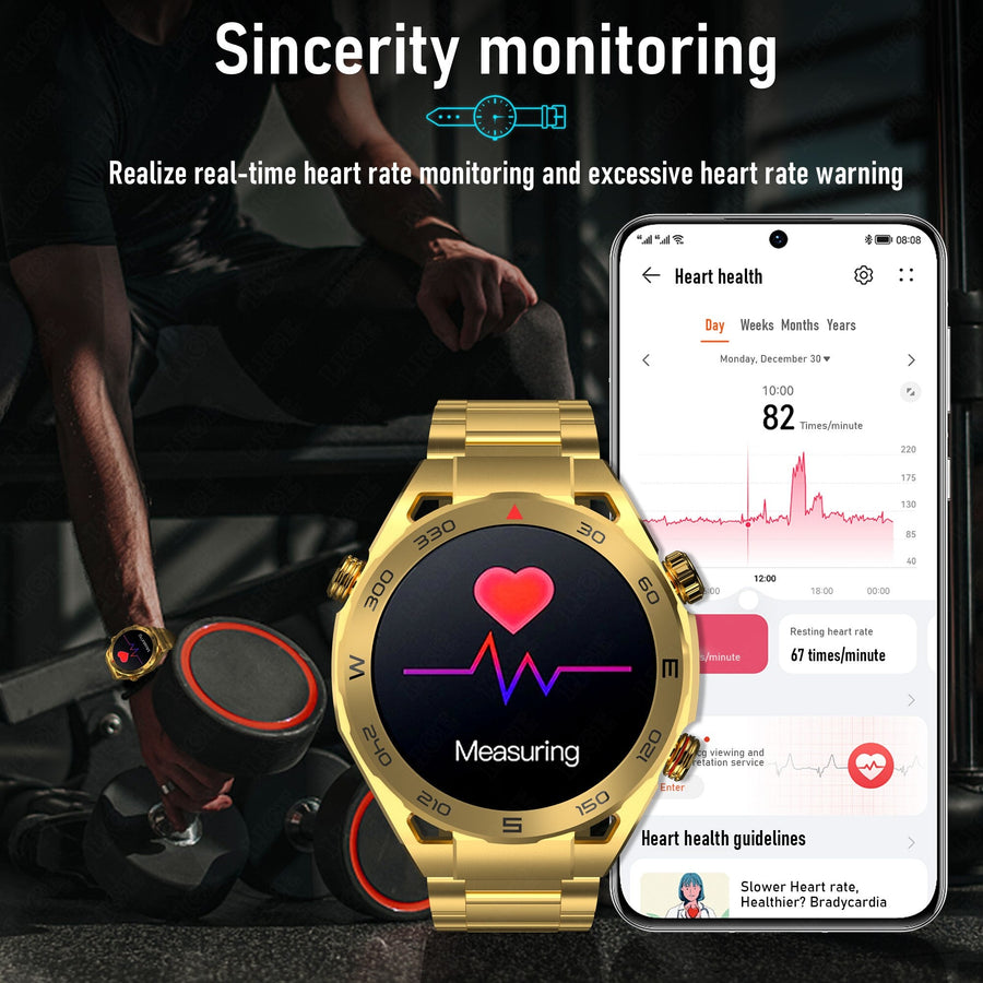 Active Motion Elegant Barometer Smart Watch - Image 4