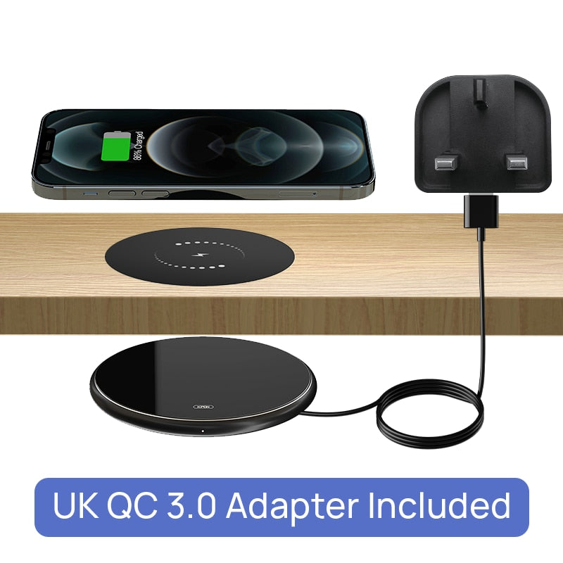 Invisible Under the Desk Wireless Charger - Image 6