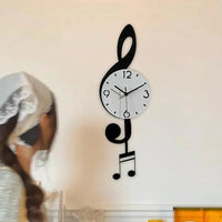 Musical Note Pendulum Wall Clock - Image 5