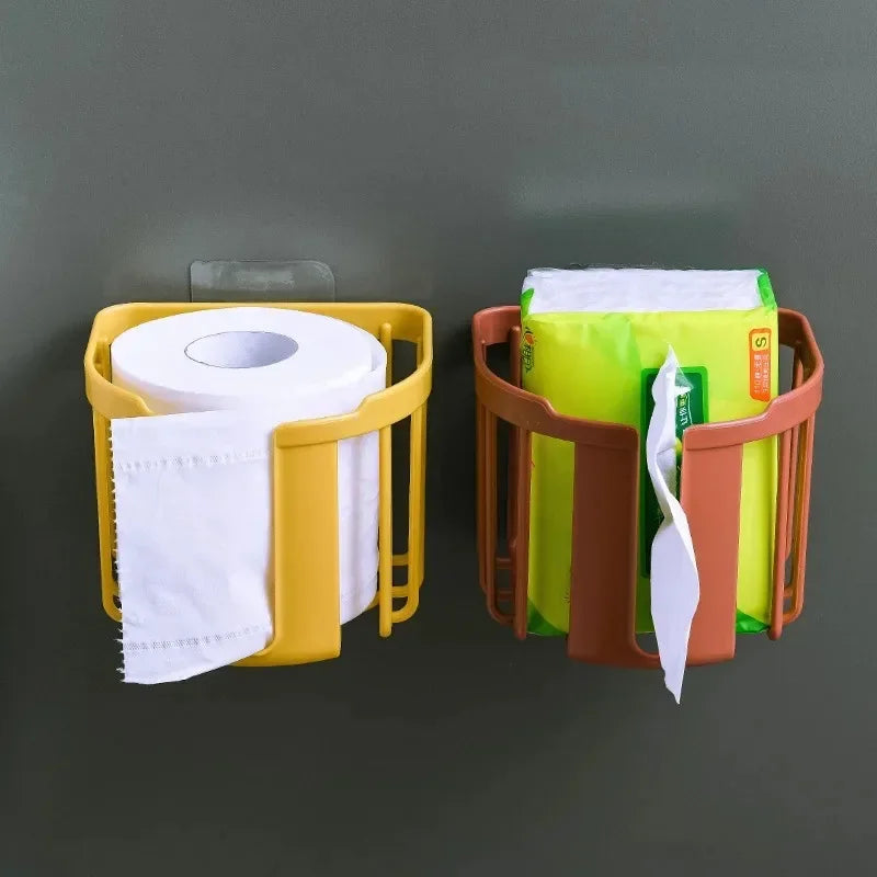 Wall-Mounted Simple Bathroom Tissue Storage Box - Image 2