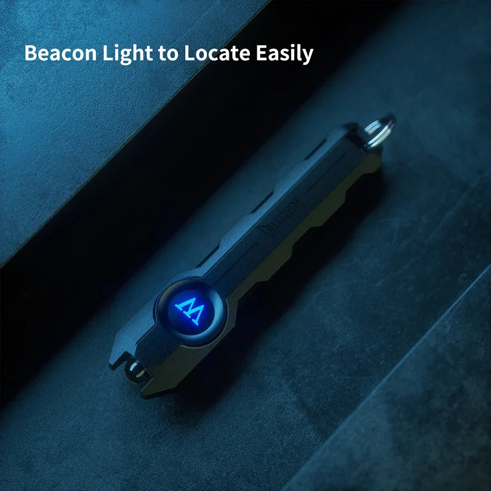 Mini USB Rechargeable LED Keychain Flashlight