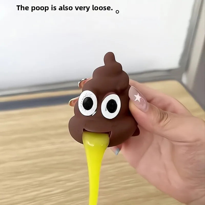 Squeeze & Release Poop Shape Stress Reliever Toy - Image 2