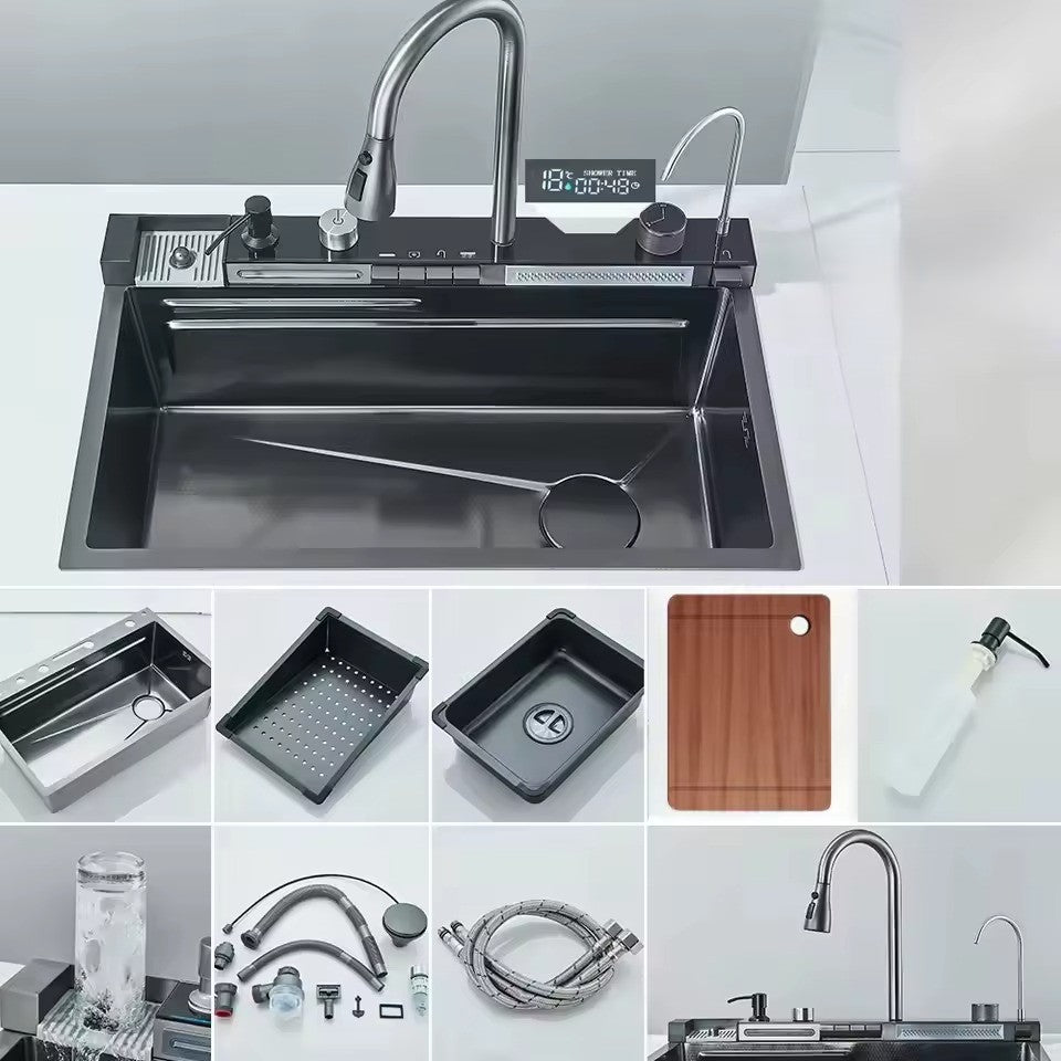 Modular Modern Craft Multi-Layer Kitchen Sink - Image 9