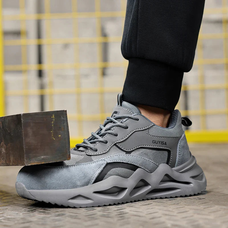 Wear-Resistant Tough Industrial Comfortable Work Boots - Image 4