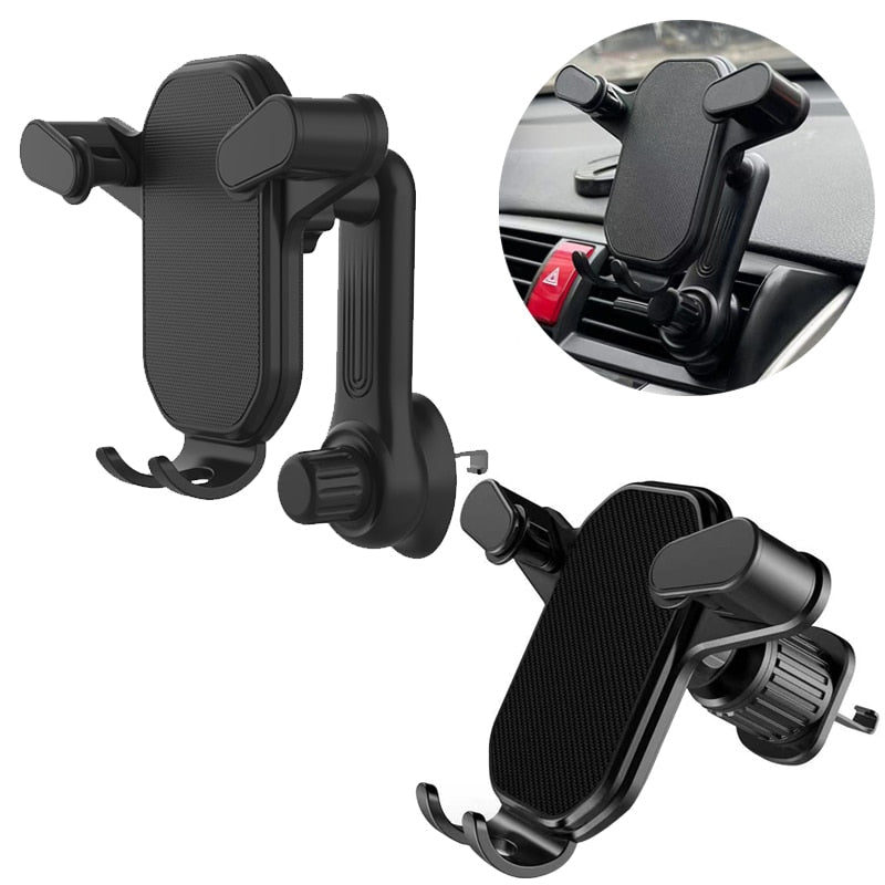Universal Air Vent Rotating Car Phone Holder - Image 4