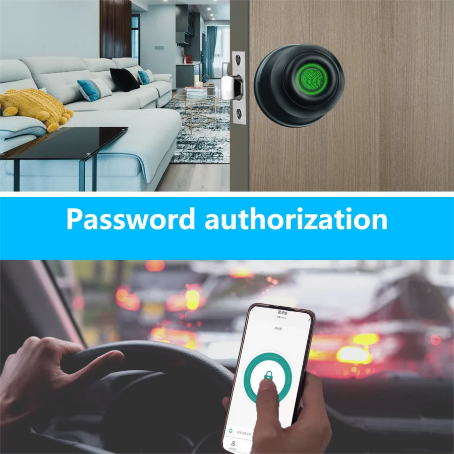 Touch Secure Fingerprint Smart Door Knob - Image 4