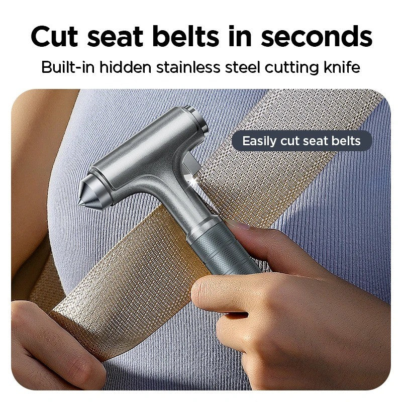 Emergency Car Survival Window Breaking Mini Hammer - Image 2