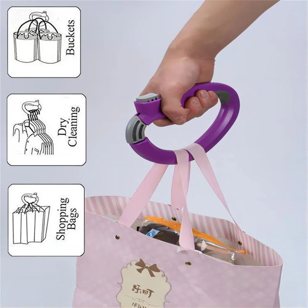 Ergonomic Anti-Slip Portable Shopping Bag Carrier Handle - Image 3