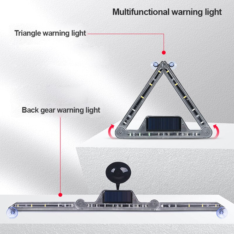Foldable Solar Car Emergency Light - Image 1