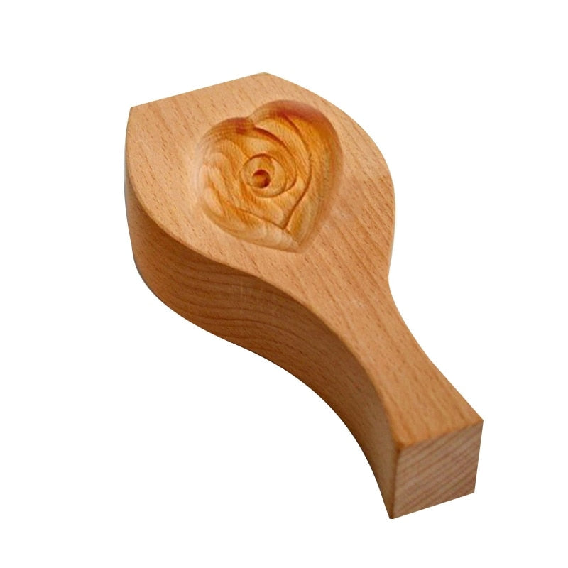 Wooden Moon Dumpling Maker Mold - Image 9