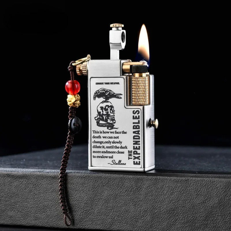 Old Flame Ignition Kerosene Windproof Lighter - Image 0
