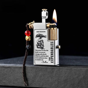 Old Flame Ignition Kerosene Windproof Lighter - Image 0