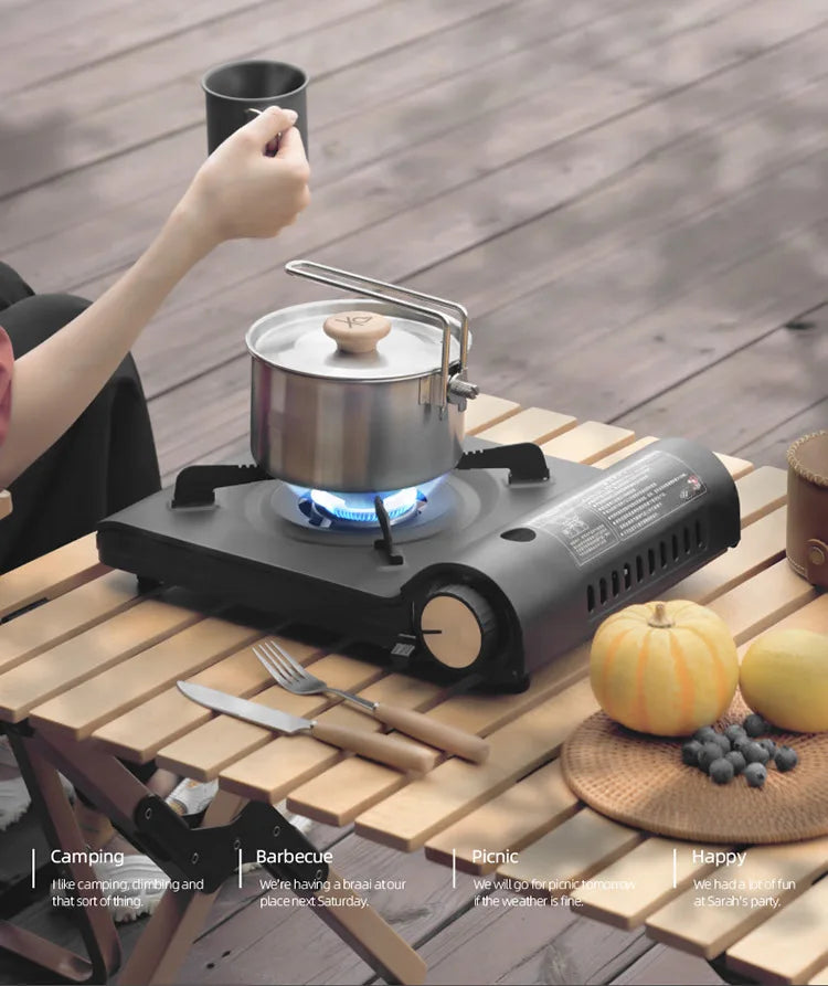 Camp Cuisine Mini Portable Gas Stove - Image 5