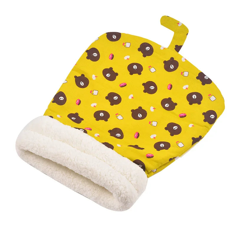 Cozy Thickened Winter Cartoon Cat Sleeping Bag - Image 6