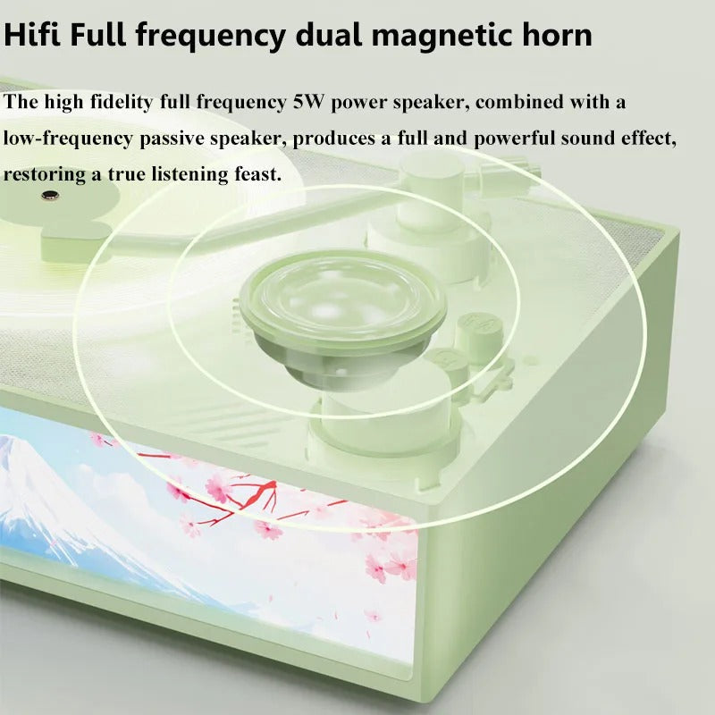 Vintage Design & LED Mood Lighting Wireless Aromatherapy Speaker - Image 6