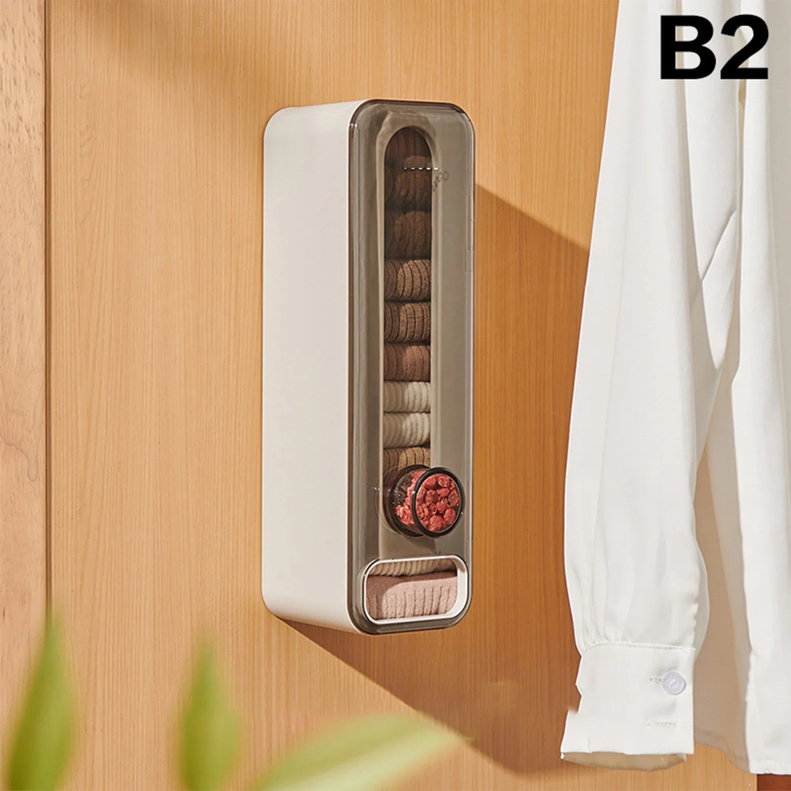 Wall-Mounted Aromatherapy Wardrobe Underwear Organizer - Image 4